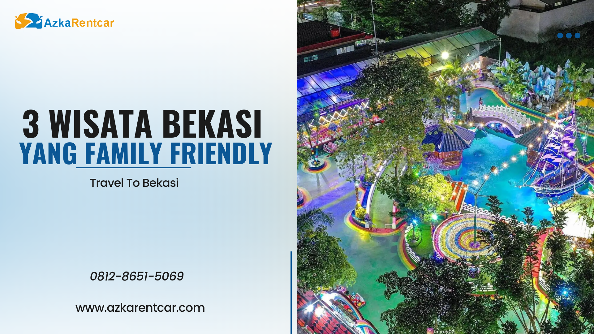3 Taman Wisata Bekasi yang Family Friendly