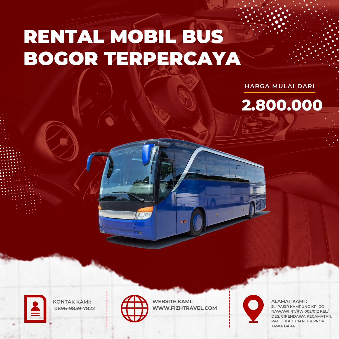 Rental Mobil Bus Bogor Terpercaya