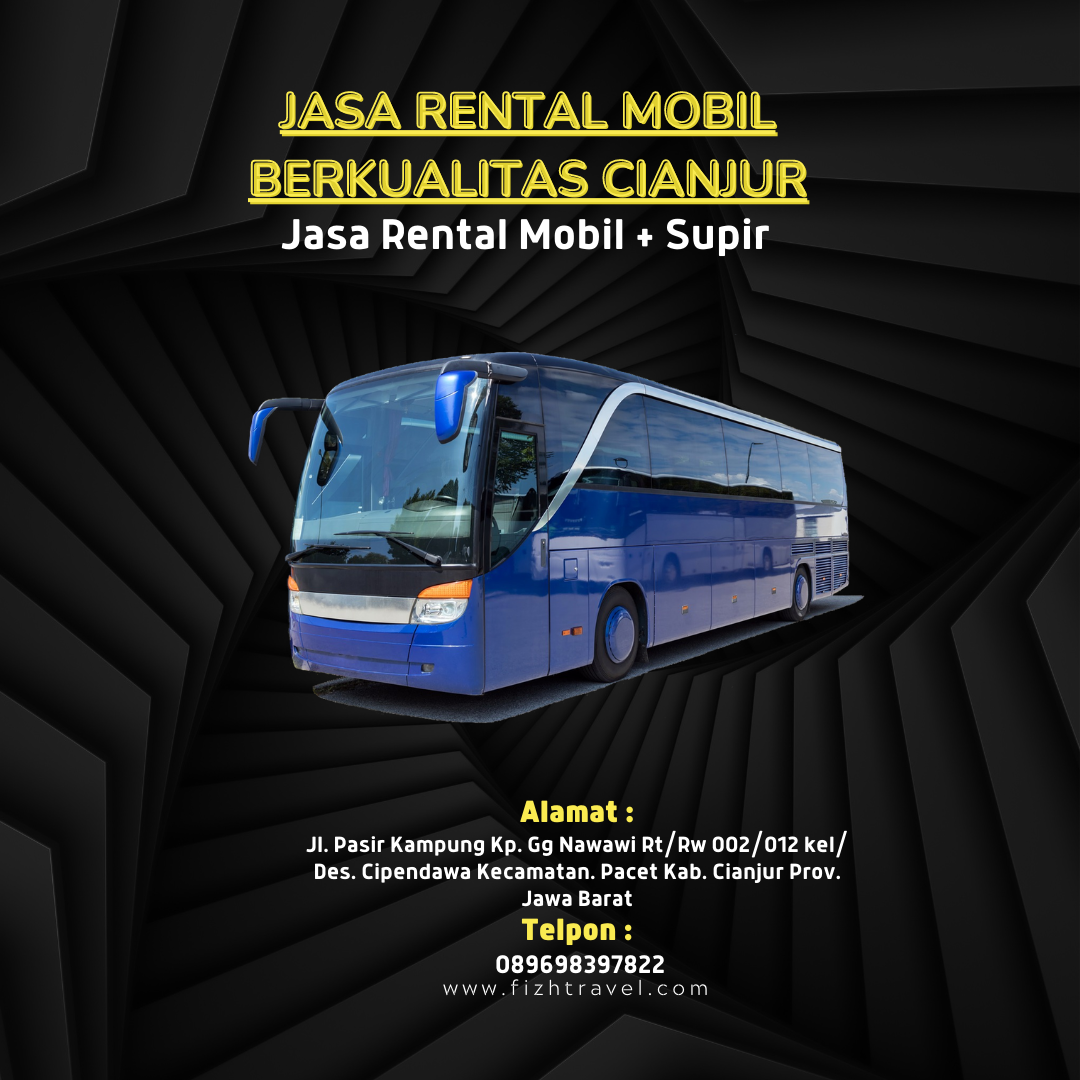 Rental Mobil Bus Cianjur
